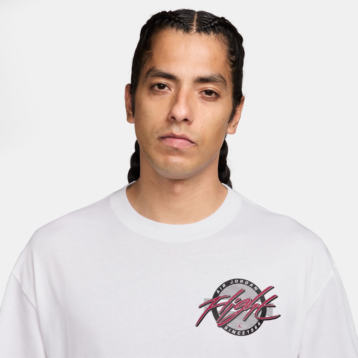 T-shirt de Homem Flight Branco-3