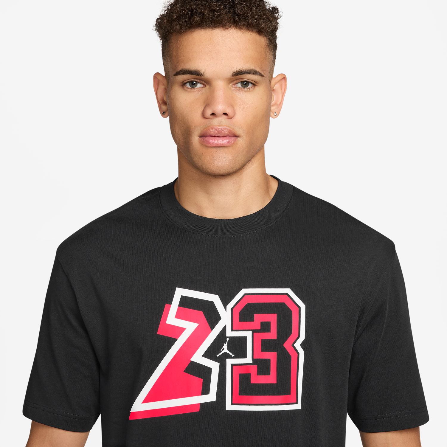 T-shirt de Homem Preto-3