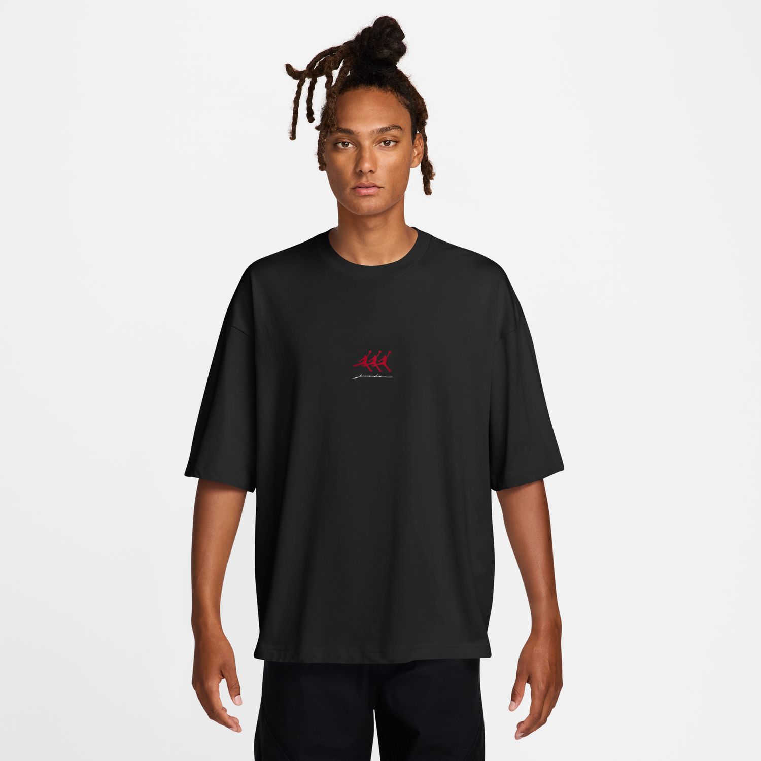 T-shirt de Homem Flight Preto-1