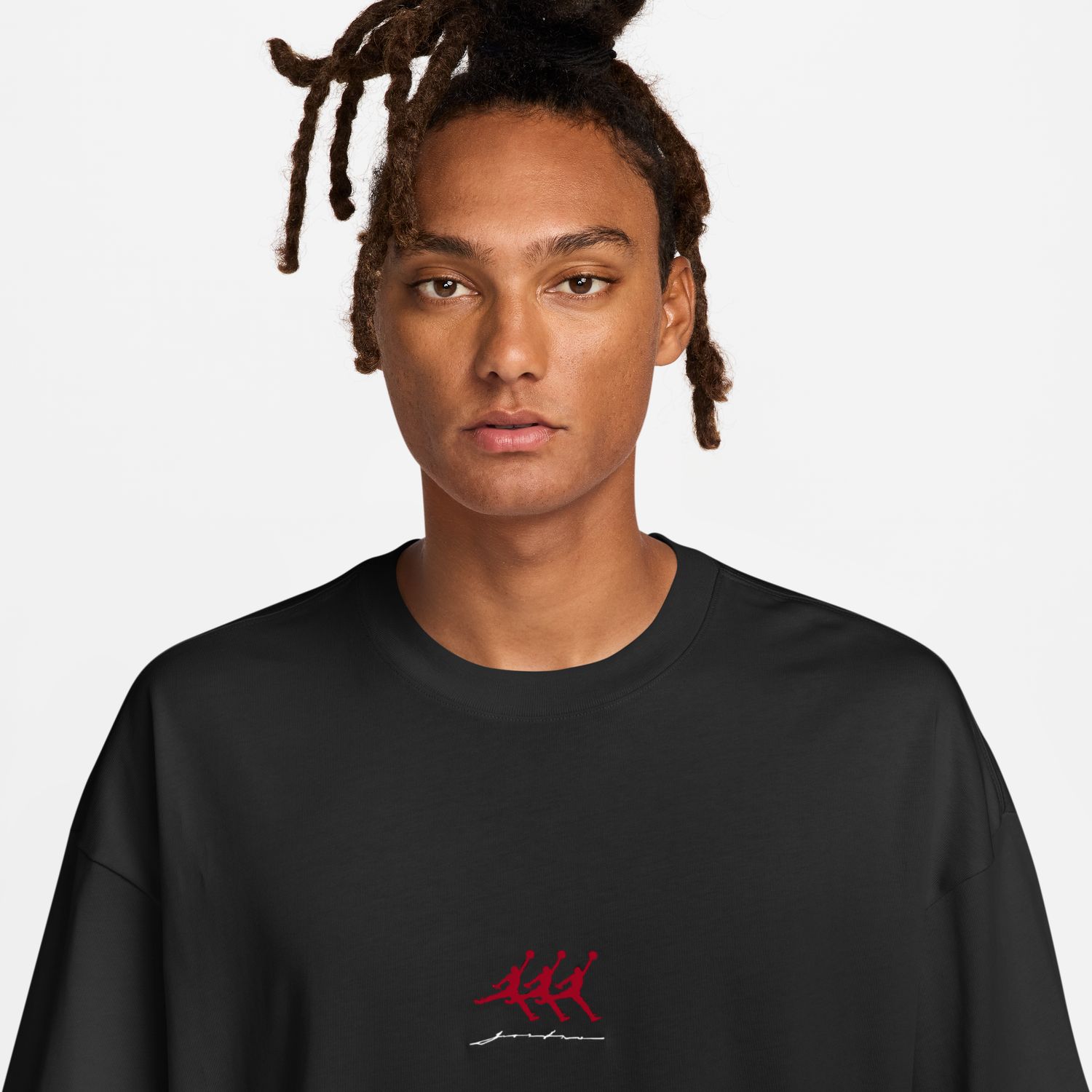 T-shirt de Homem Flight Preto-4