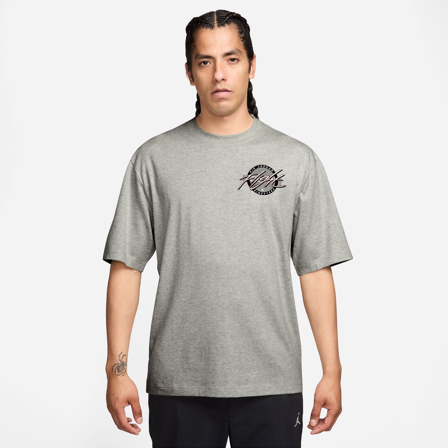 T-shirt de Homem Flight Preto-1