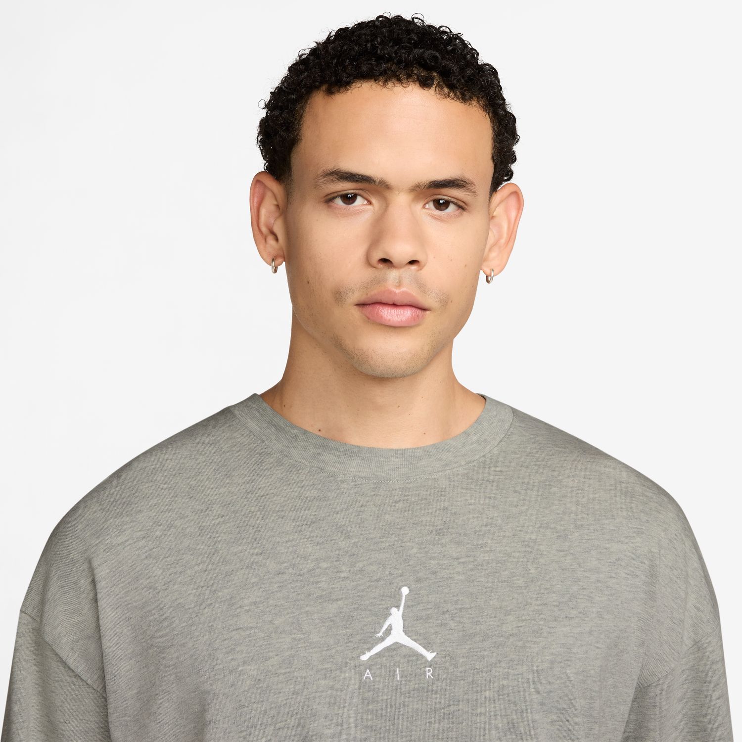 T-shirt de Homem FLT Ess Ovsz SS Crew Preto-3