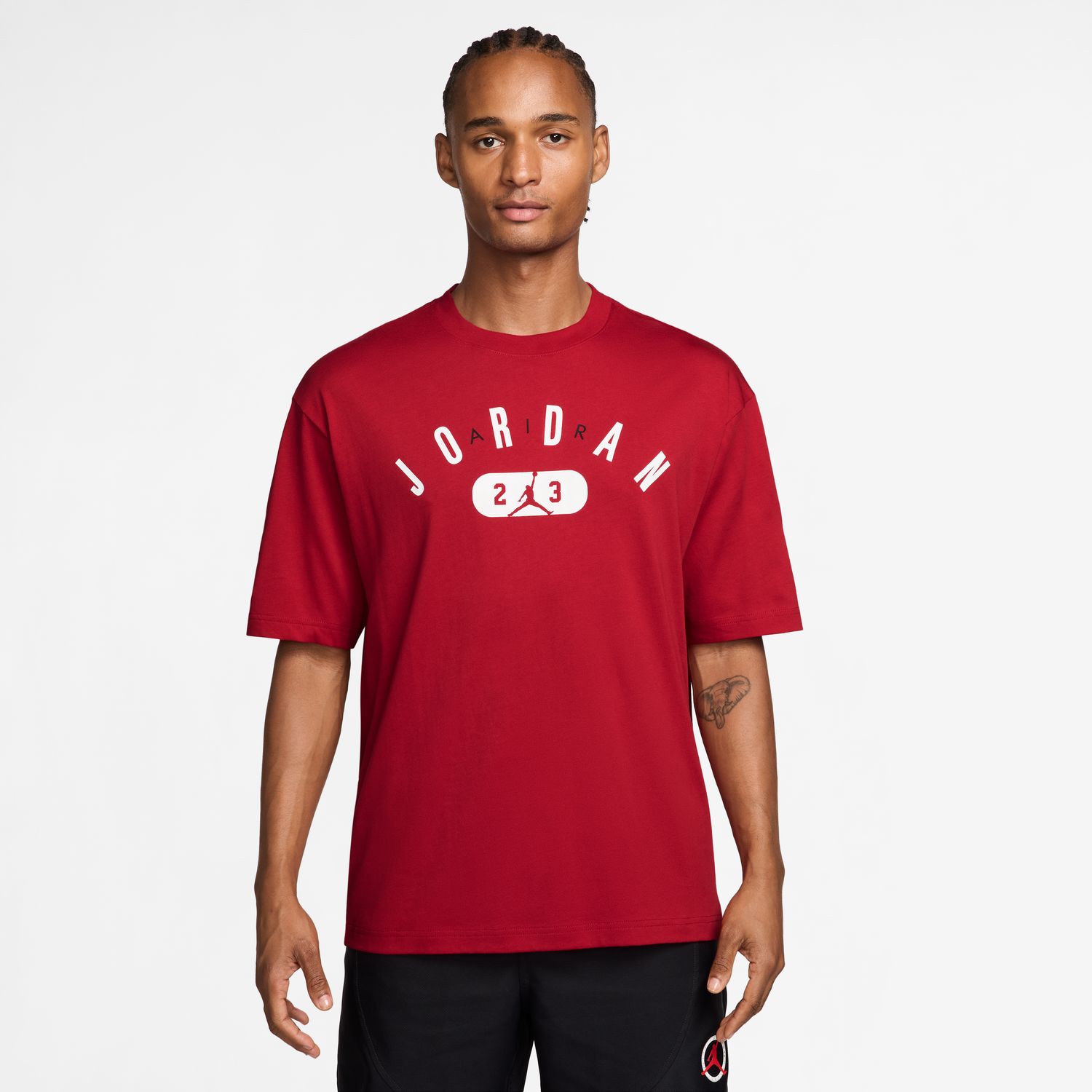 T-shirt de Homem Vermelho-1