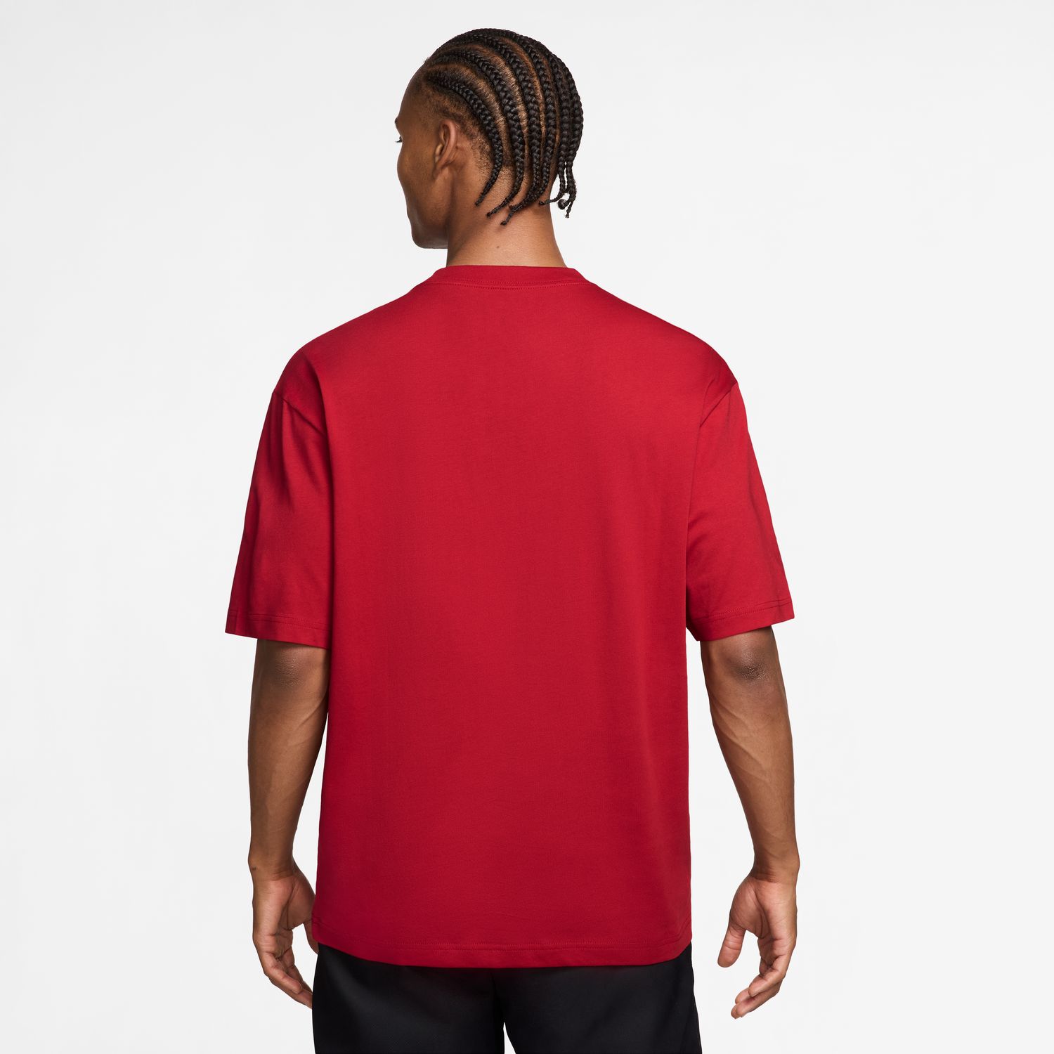T-shirt de Homem Vermelho-2