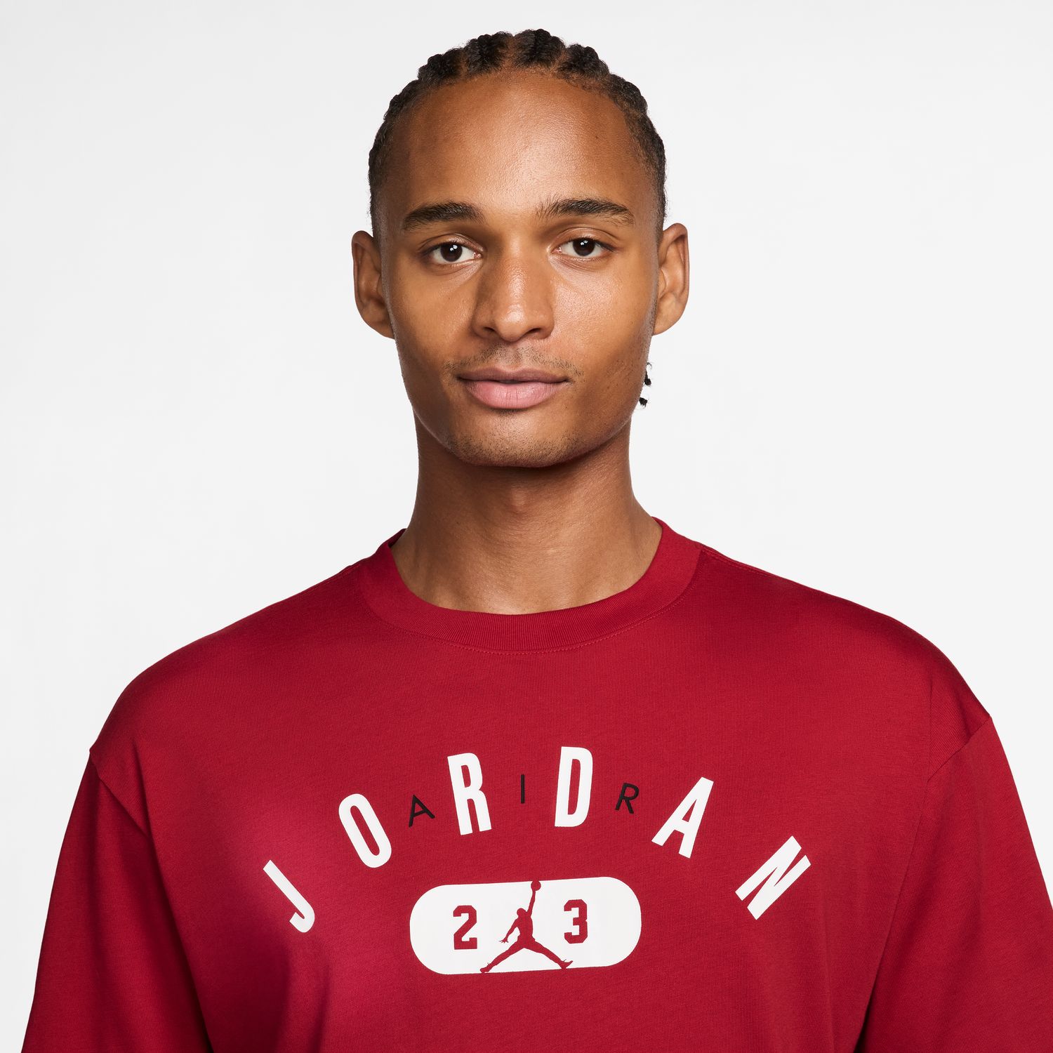 T-shirt de Homem Vermelho-3