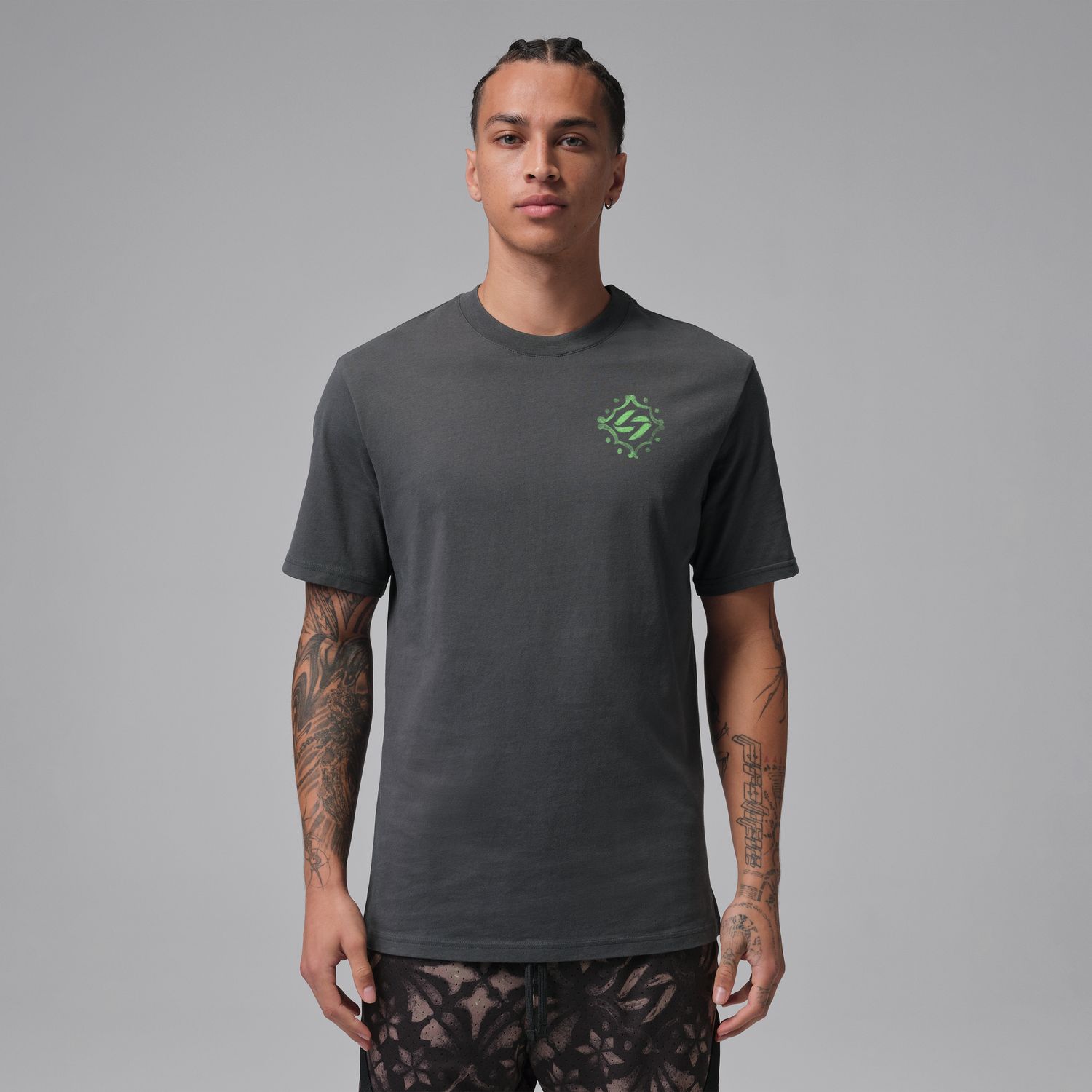 T-shirt de Homem Luka Preto-1