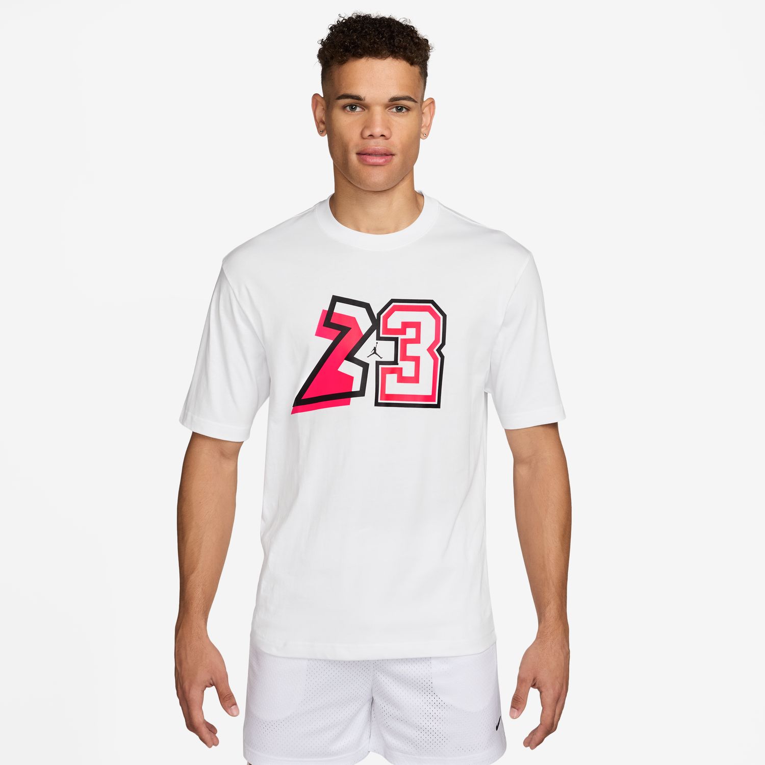 T-shirt de Homem 23 Graphic Branco-1