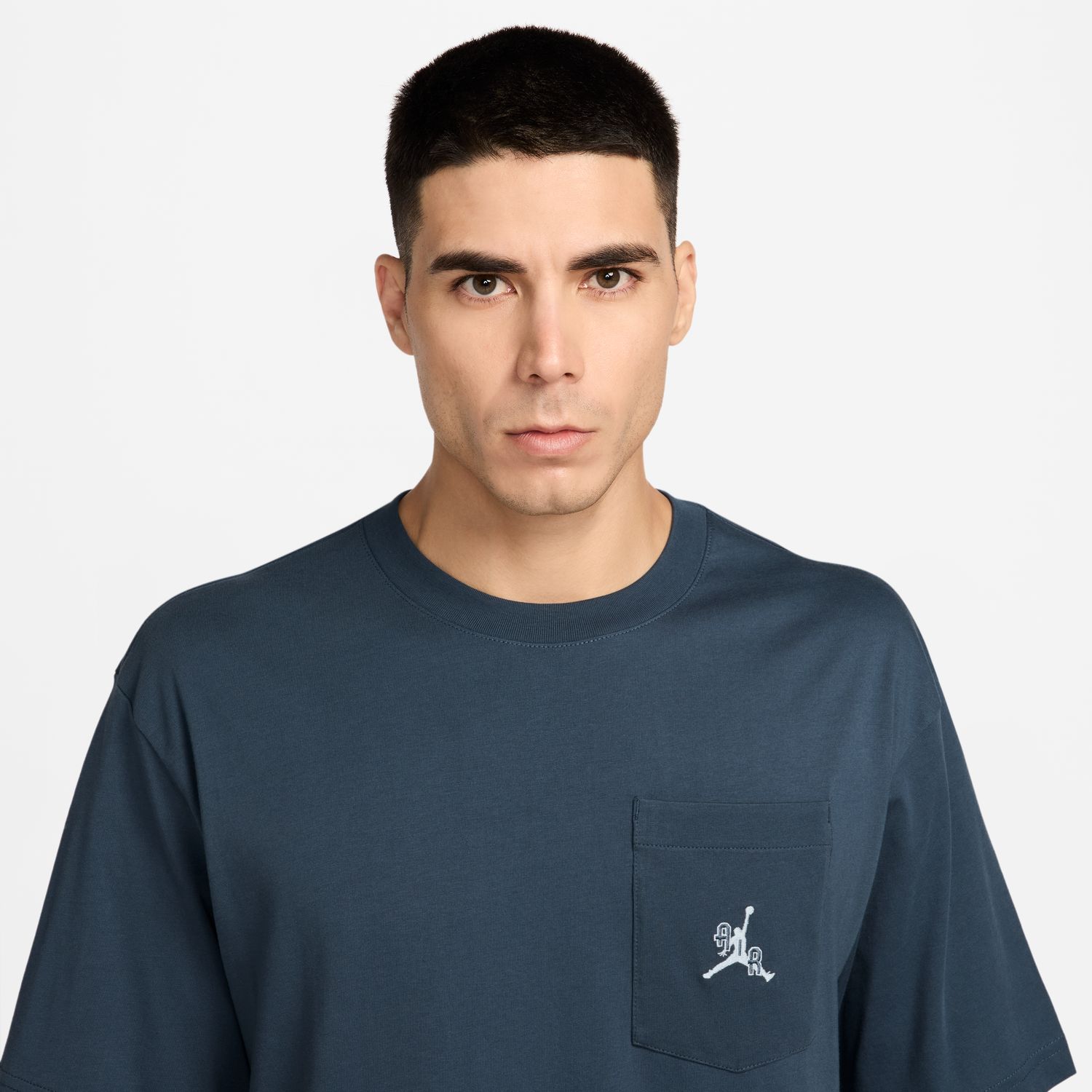 T-shirt de Homem Azul-3