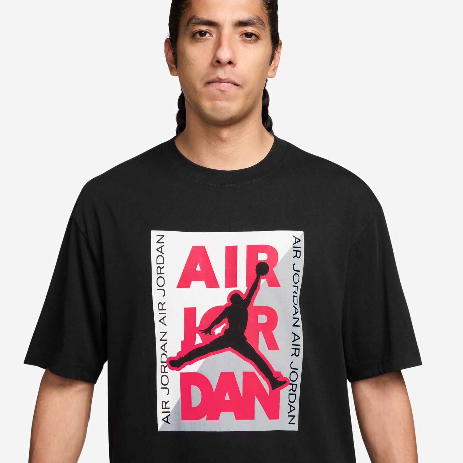 T-shirt de Homem Preto-3