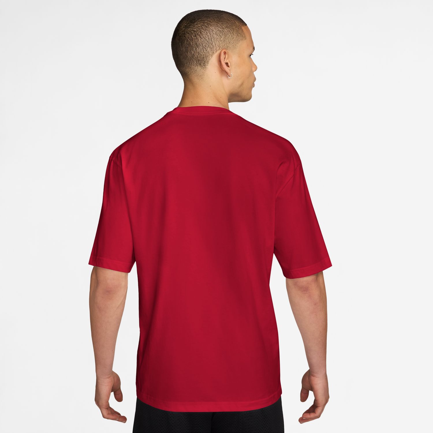 T-shirt de Homem Vermelho-2