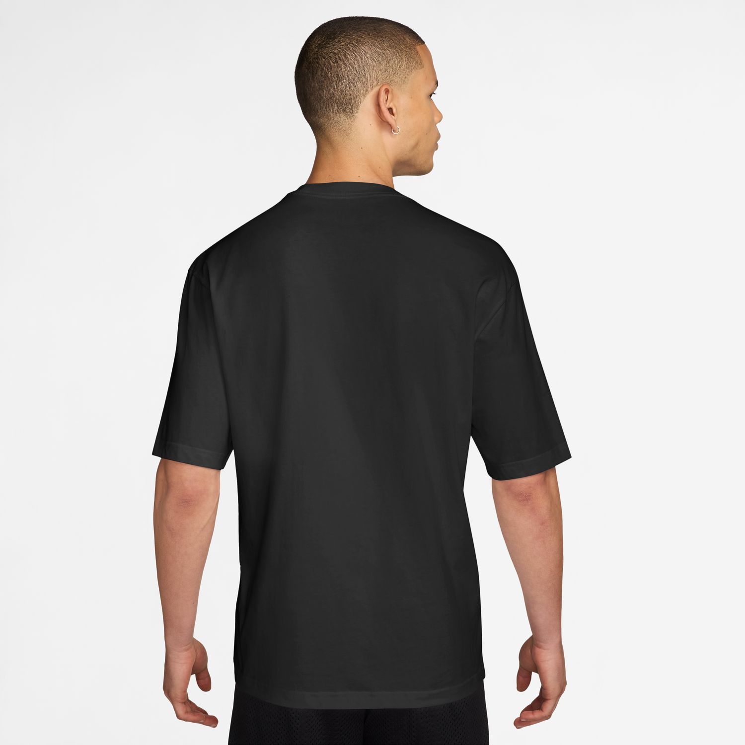 T-shirt de Homem Preto-2