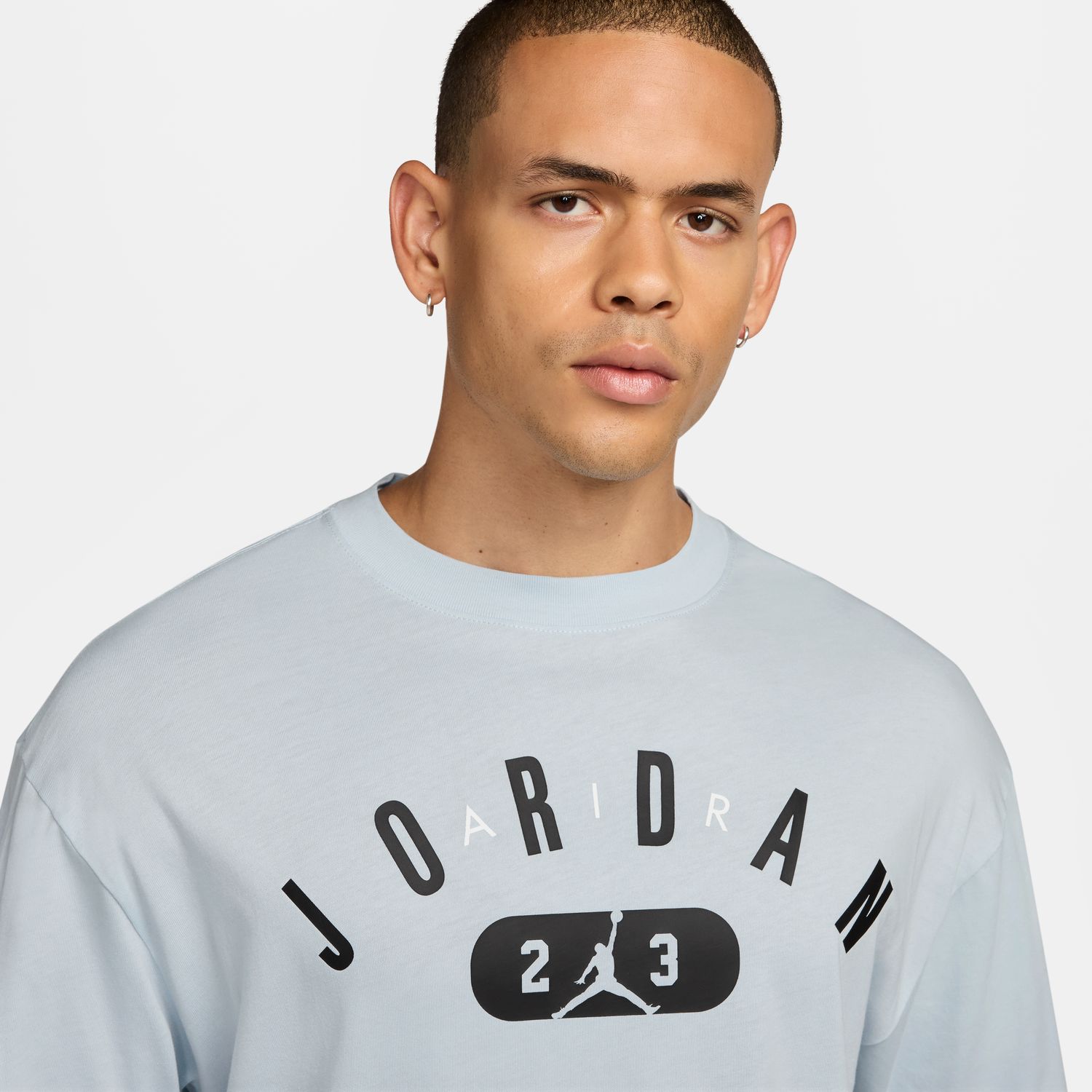T-shirt de Homem Azul-3