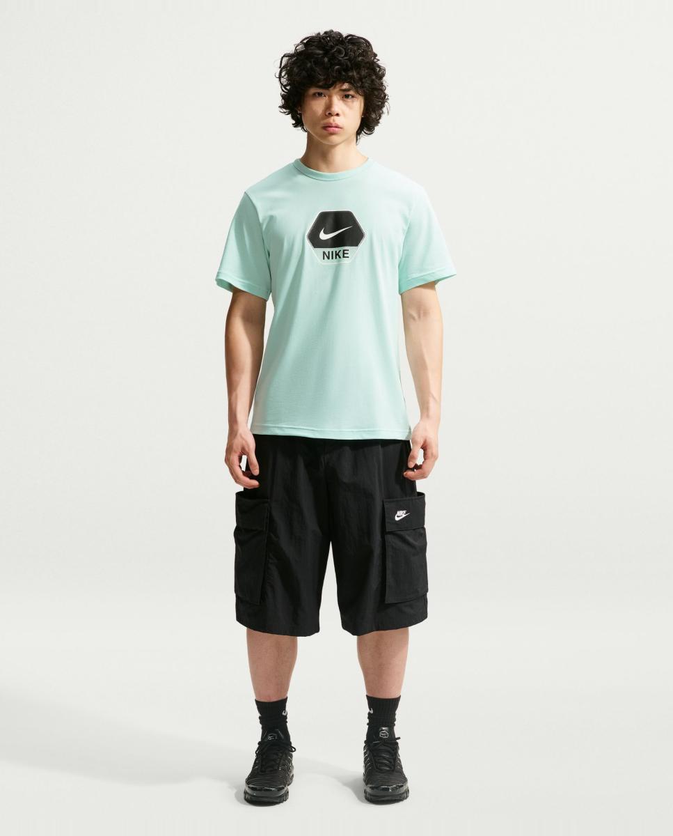 T-Shirt de Criança Sportswear Nike Verde-3