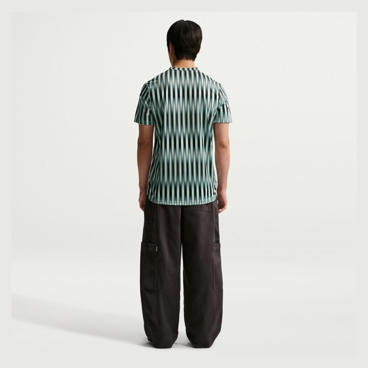 T-shirt de Homem Sportswear Cs Run Tee Aop Verde-4