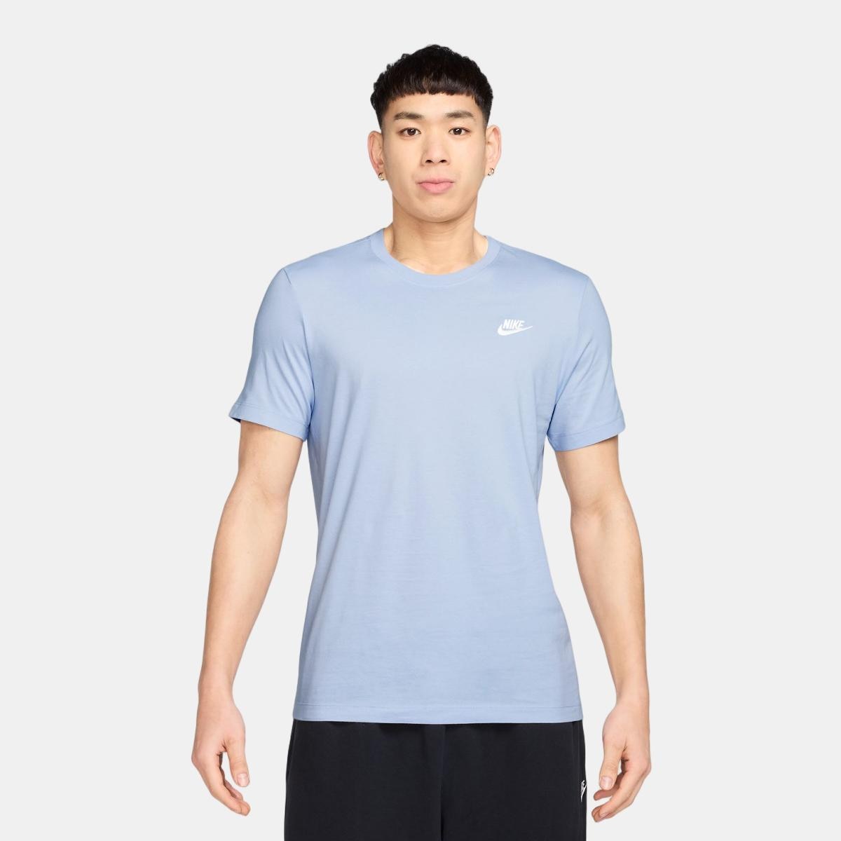 T-shirt de Homem Sportswear Club Tee Azul-1