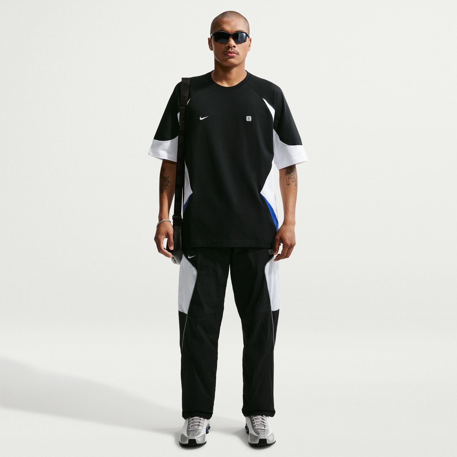 T-Shirt de Criança Sportswear Nike Preto-1