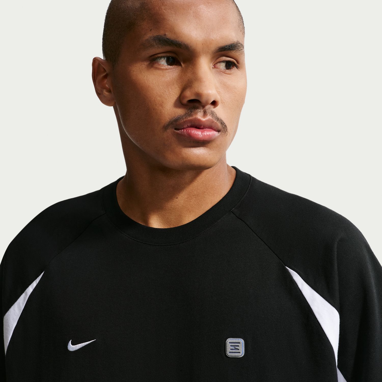 T-Shirt de Criança Sportswear Nike Preto-5