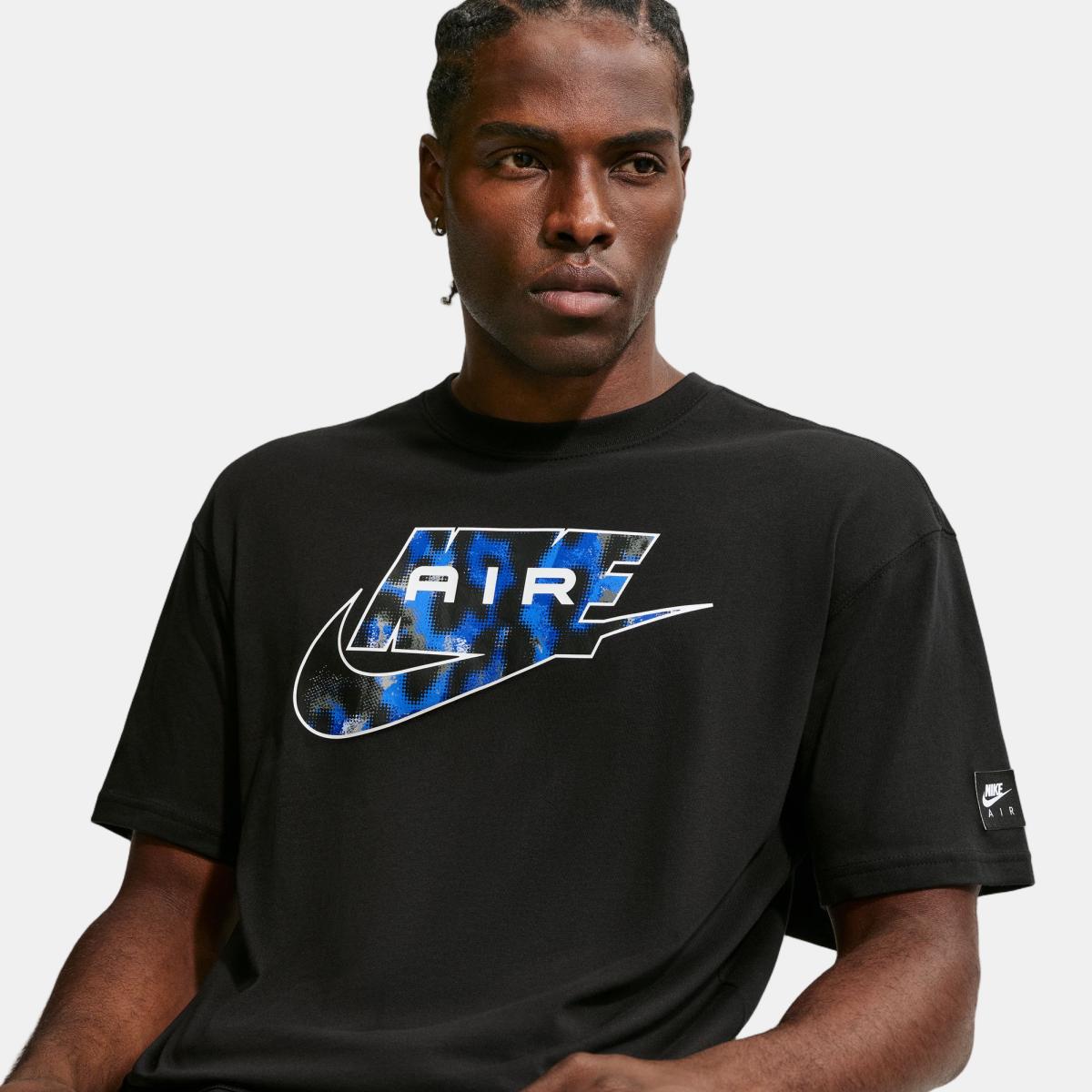 T-shirt de Homem Sportswear Air Aop Preto-1