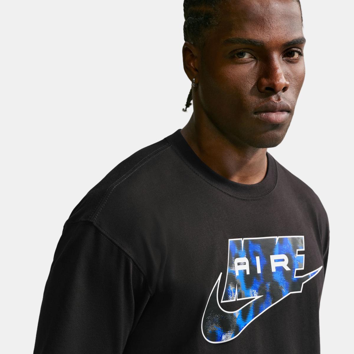 T-shirt de Homem Sportswear Air Aop Preto-4