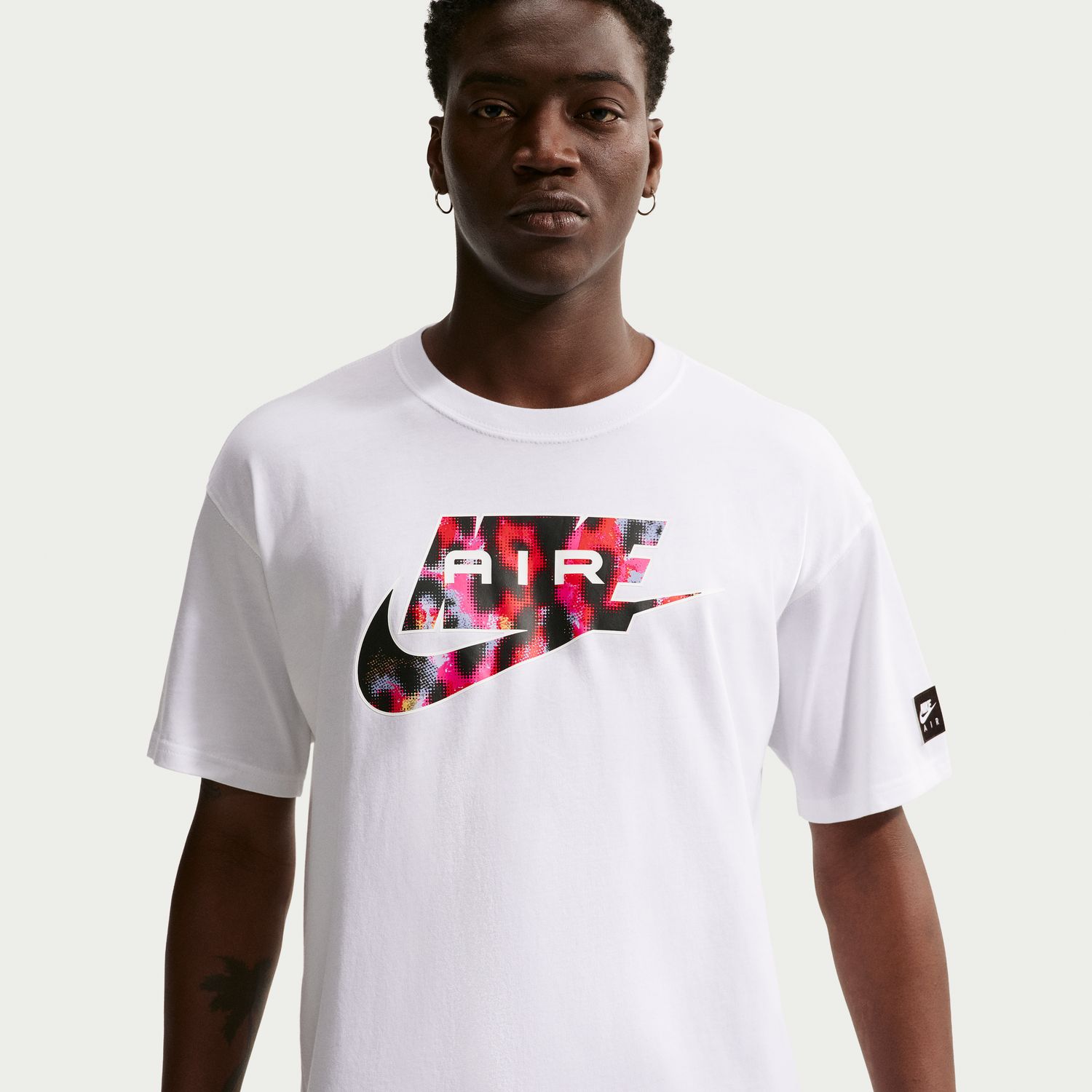 T-shirt de Homem Sportswear Air Aop Branco-1