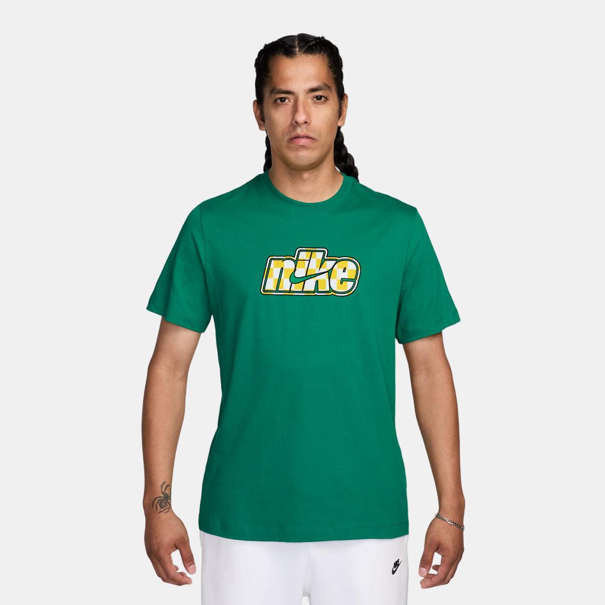 T-Shirt de Criança Sportswear Nike Verde-1