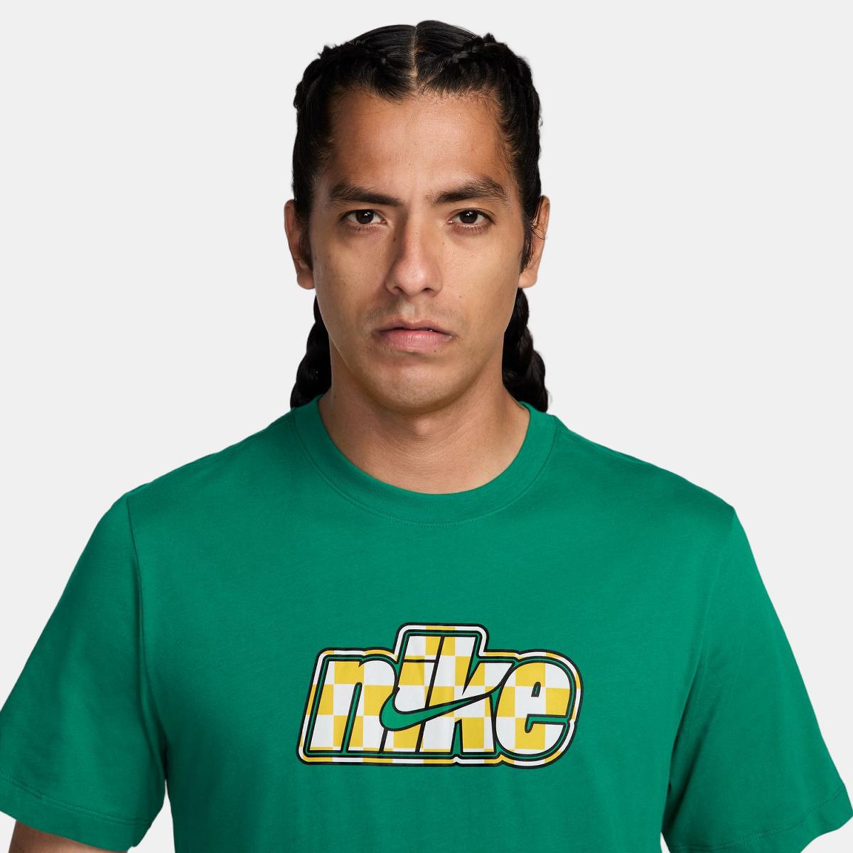 T-Shirt de Criança Sportswear Nike Verde-3