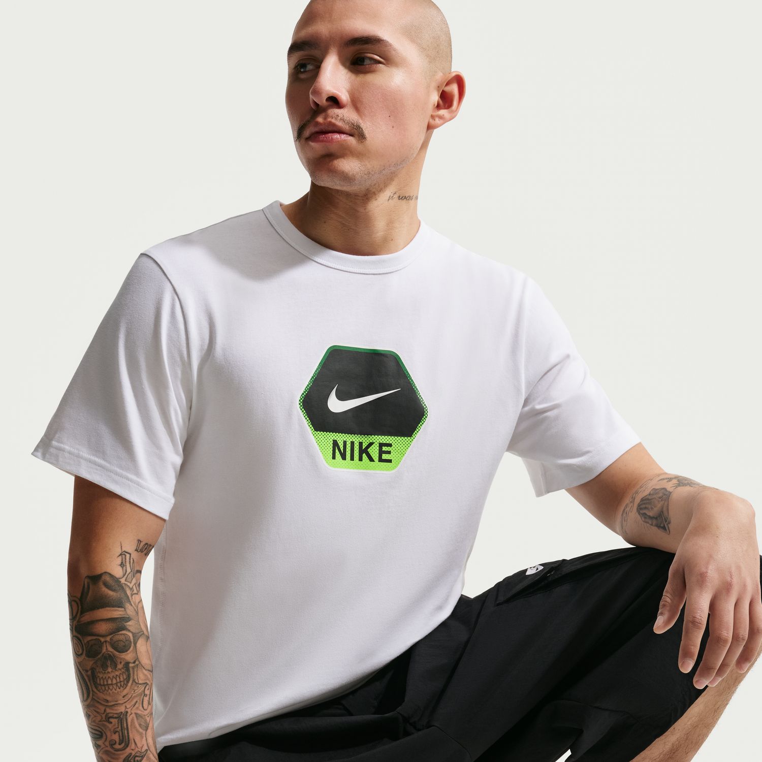 T-Shirt de Criança Sportswear Nike Branco-1