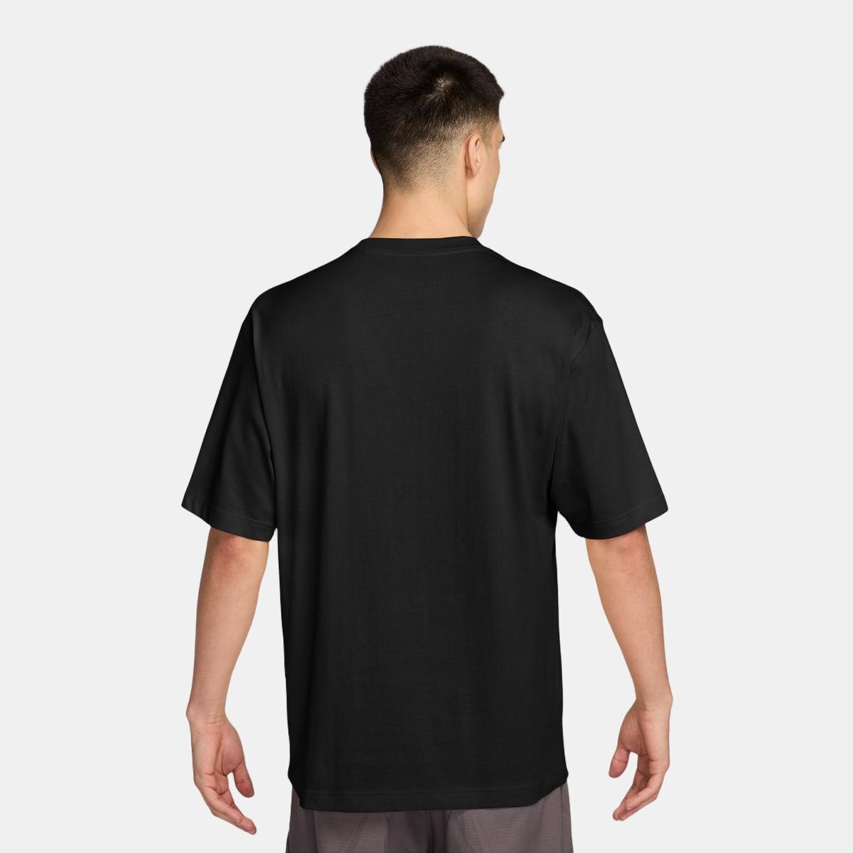 T-shirt de homem BRK VRSTY GFX SS Crew Preto-2