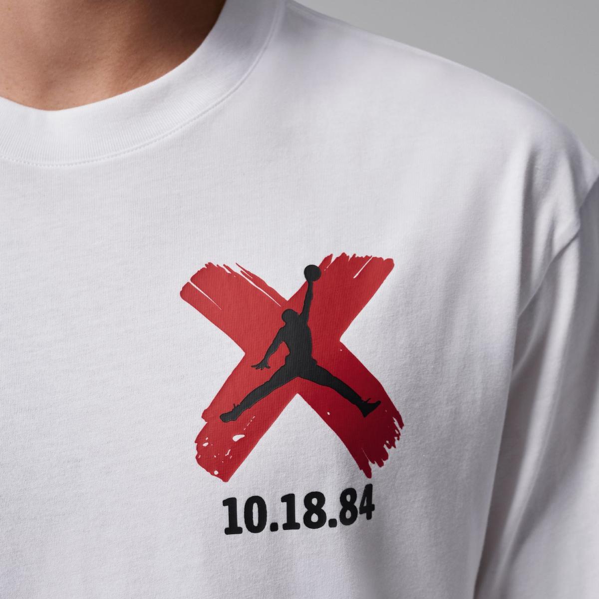 T-shirt de homem BRK BANNED GFX SS Crew Branco-5