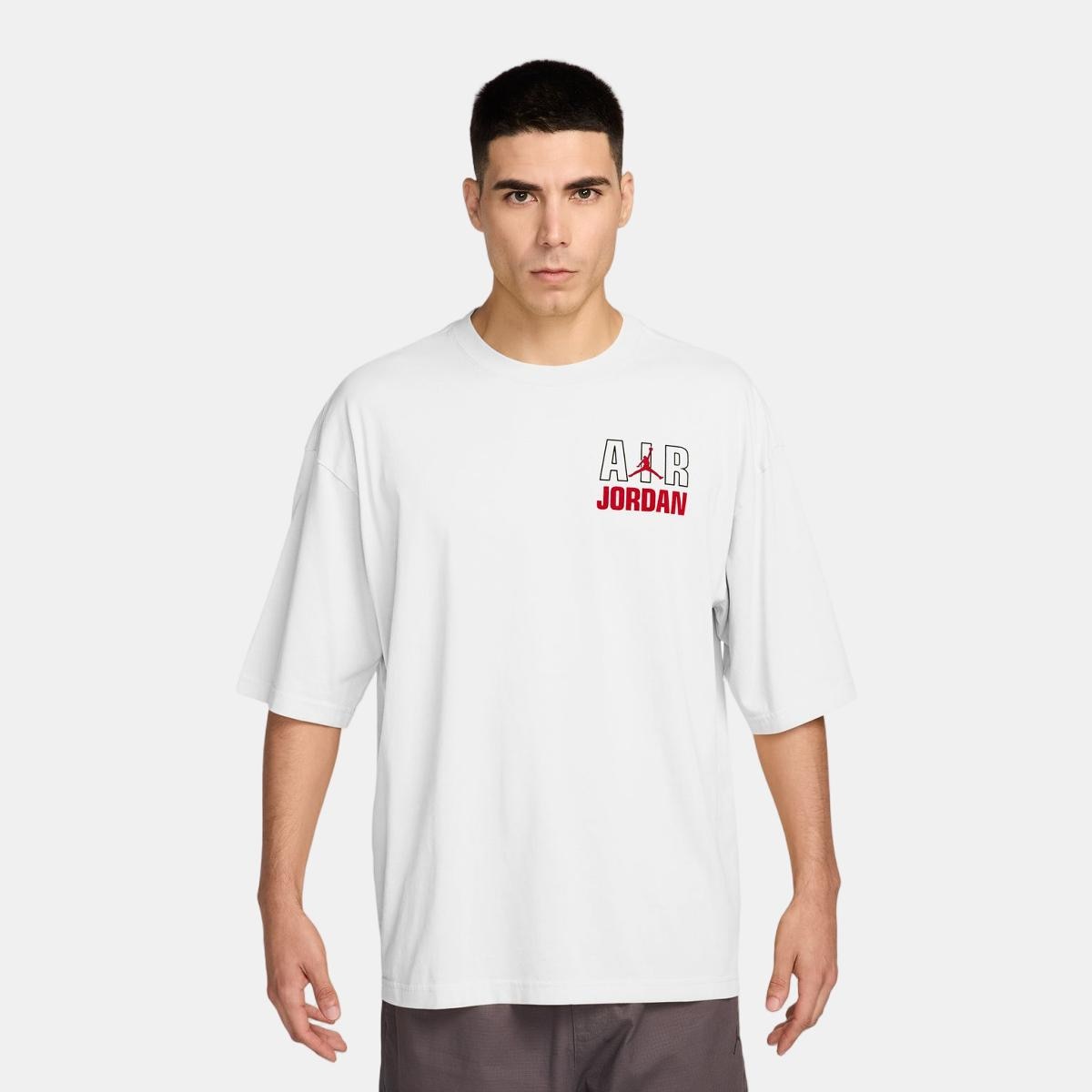 T-shirt de homem FLT REIS LGND SS Crew Branco-1