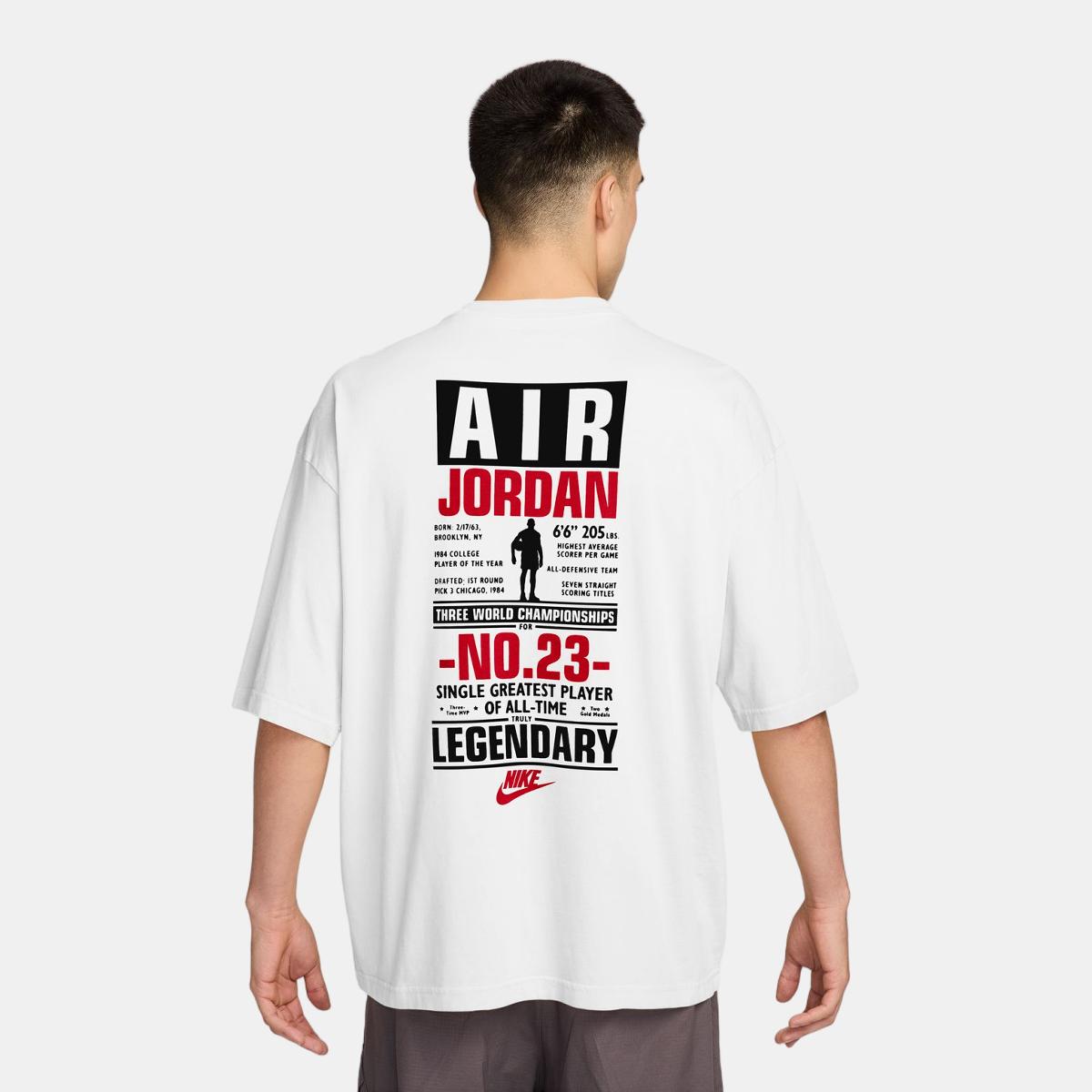 T-shirt de homem FLT REIS LGND SS Crew Branco-2