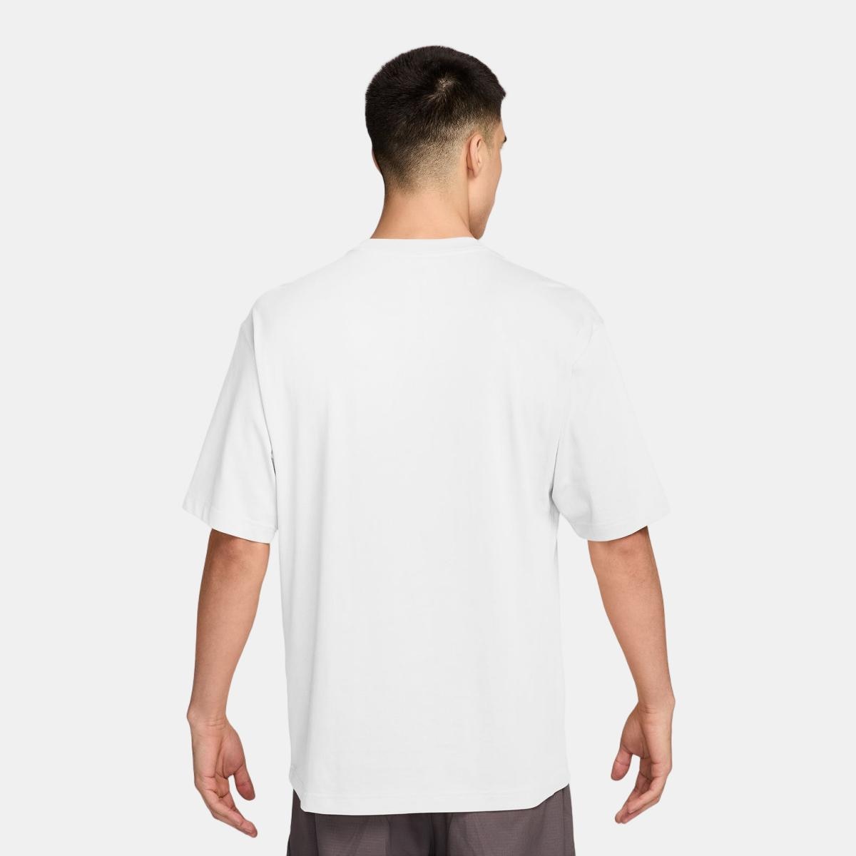 T-shirt de homem BRK VRSTY GFX SS Crew Branco-2