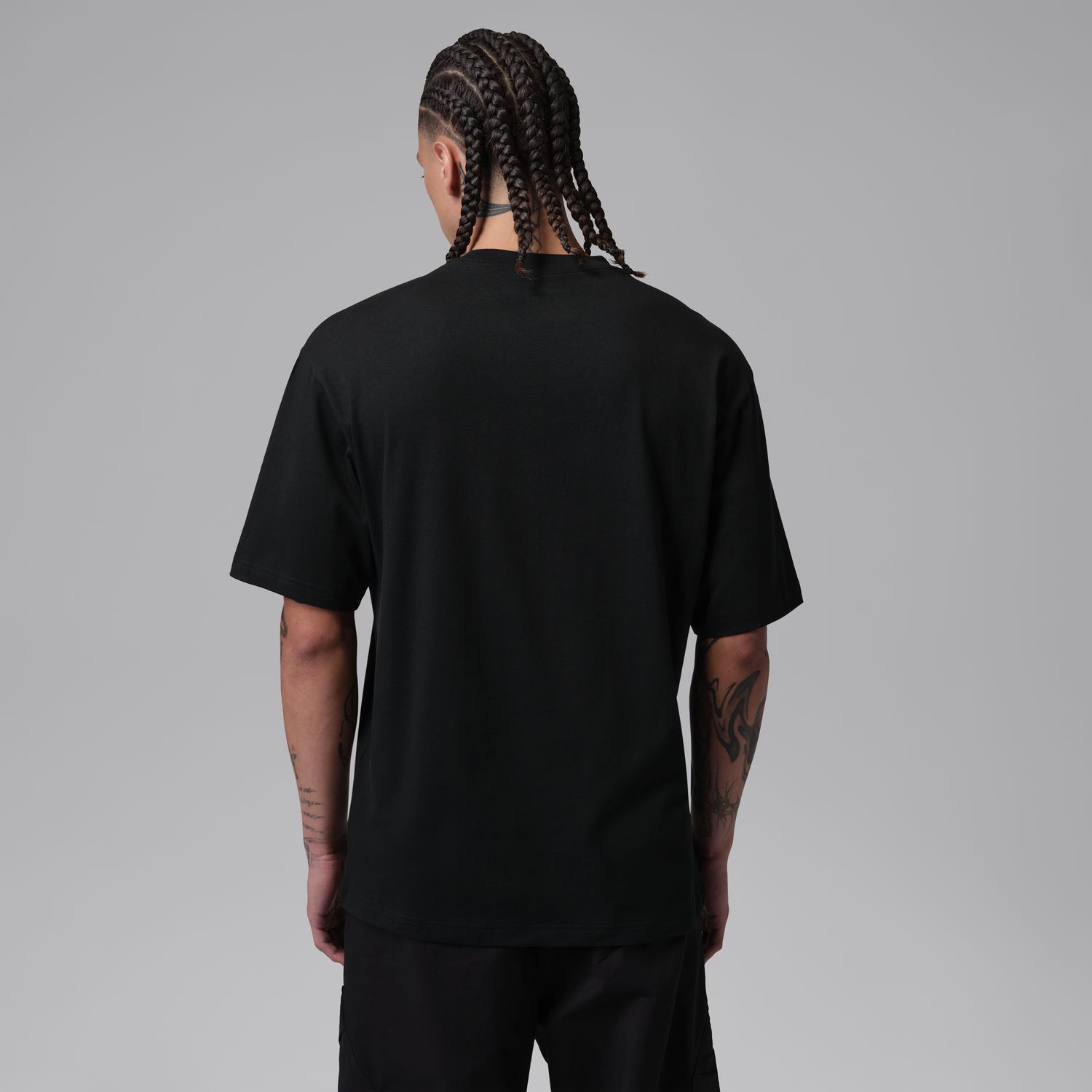 T-shirt de homem BRK BEST GFX SS Crew Preto-2