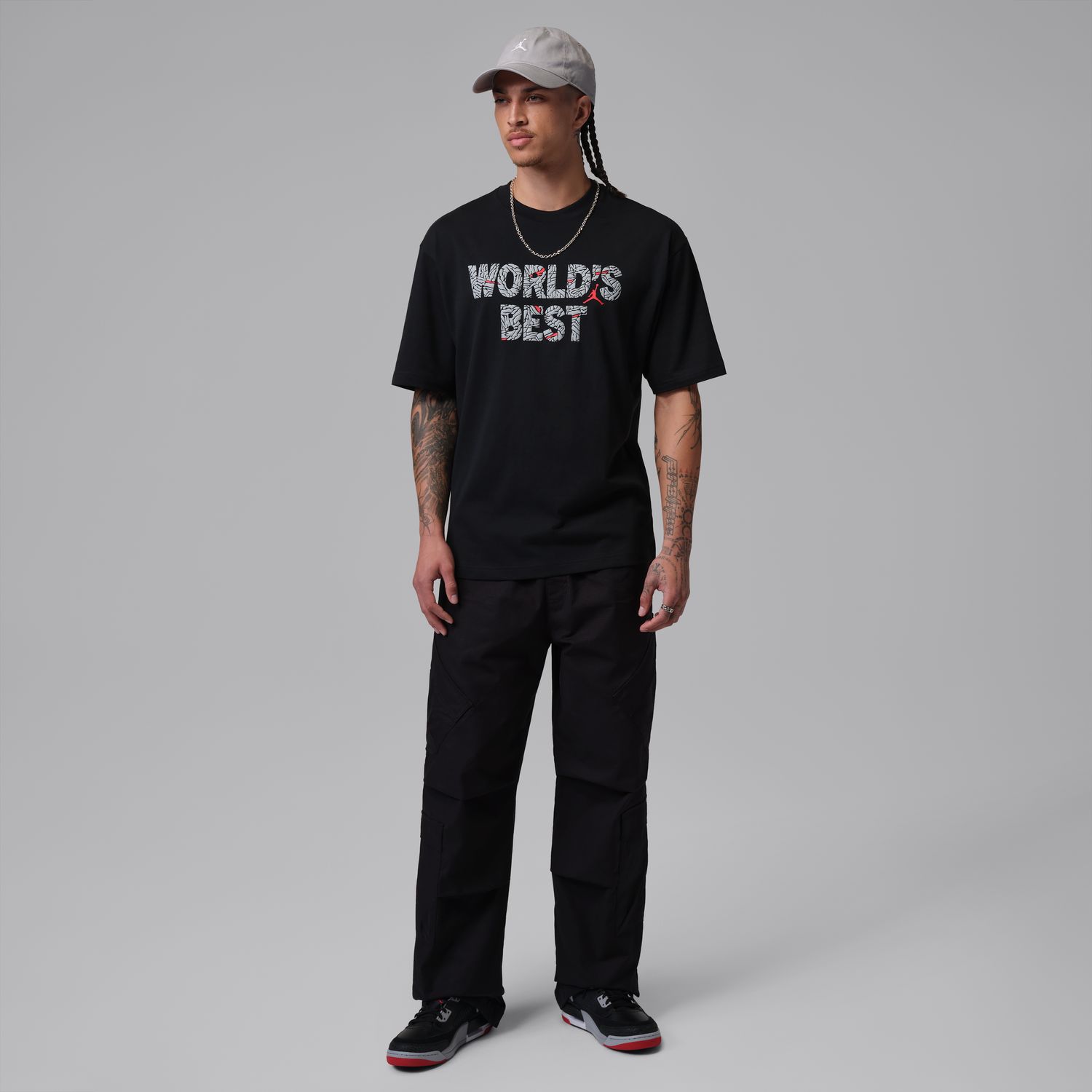 T-shirt de homem BRK BEST GFX SS Crew Preto-5