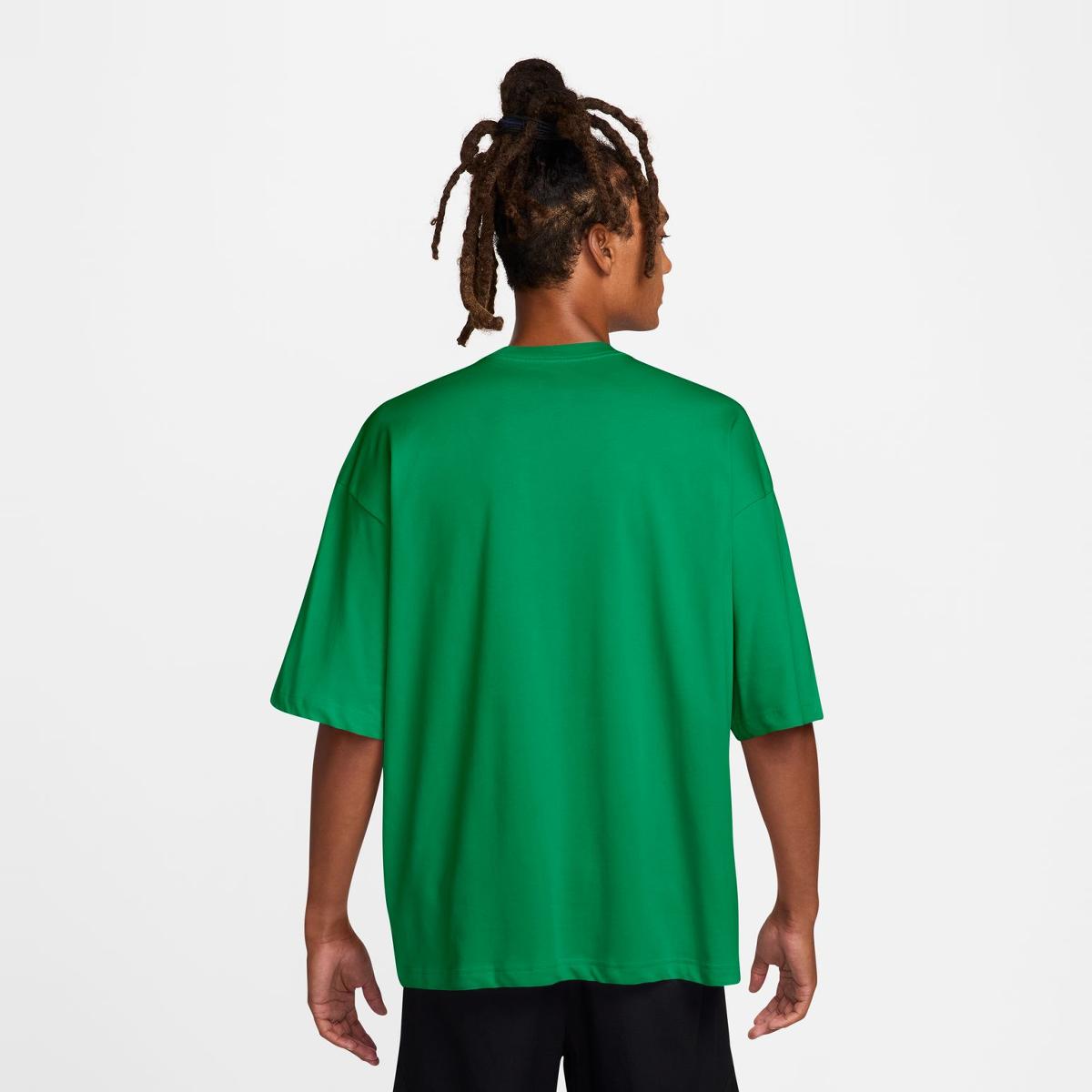 T-shirt de homem FLT GFX OVSZ SS Crew Verde-2