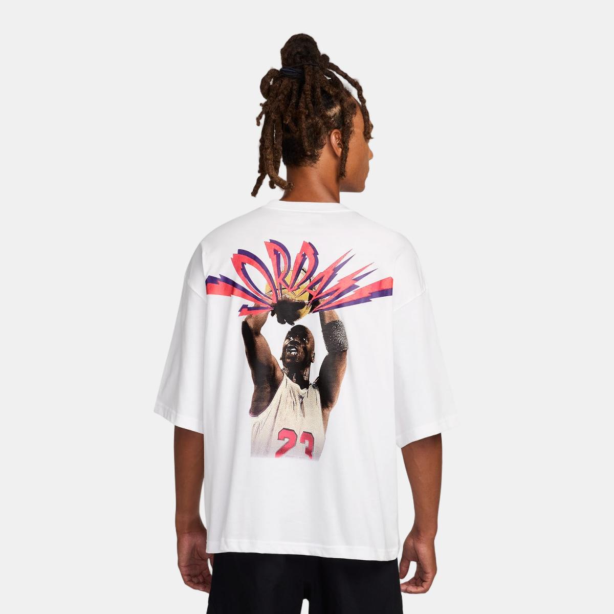 T-shirt de homem FLT REIS FEAR SS Crew Branco-2