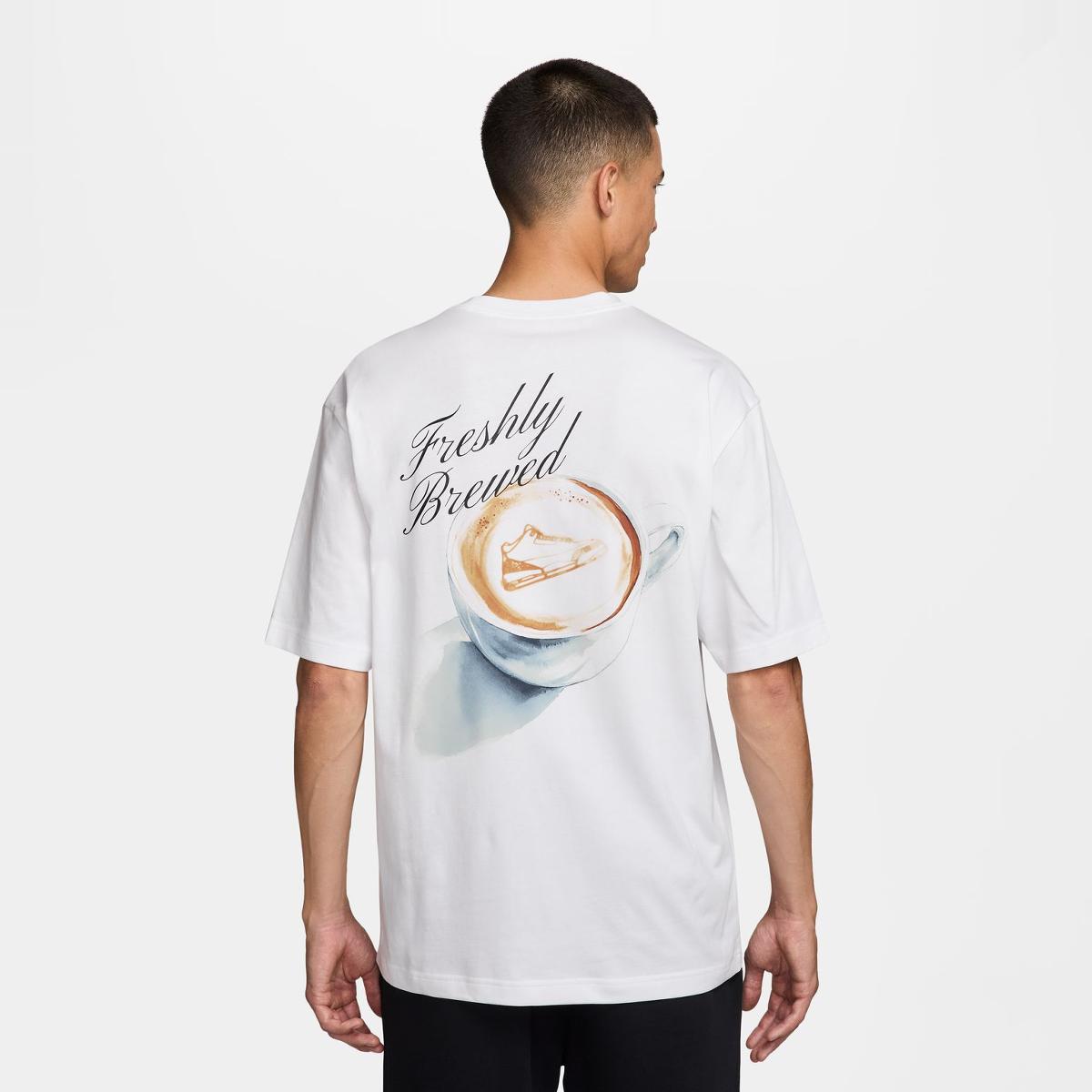 T-shirt de Homem Sneaker GFX SS Crew Branco-2
