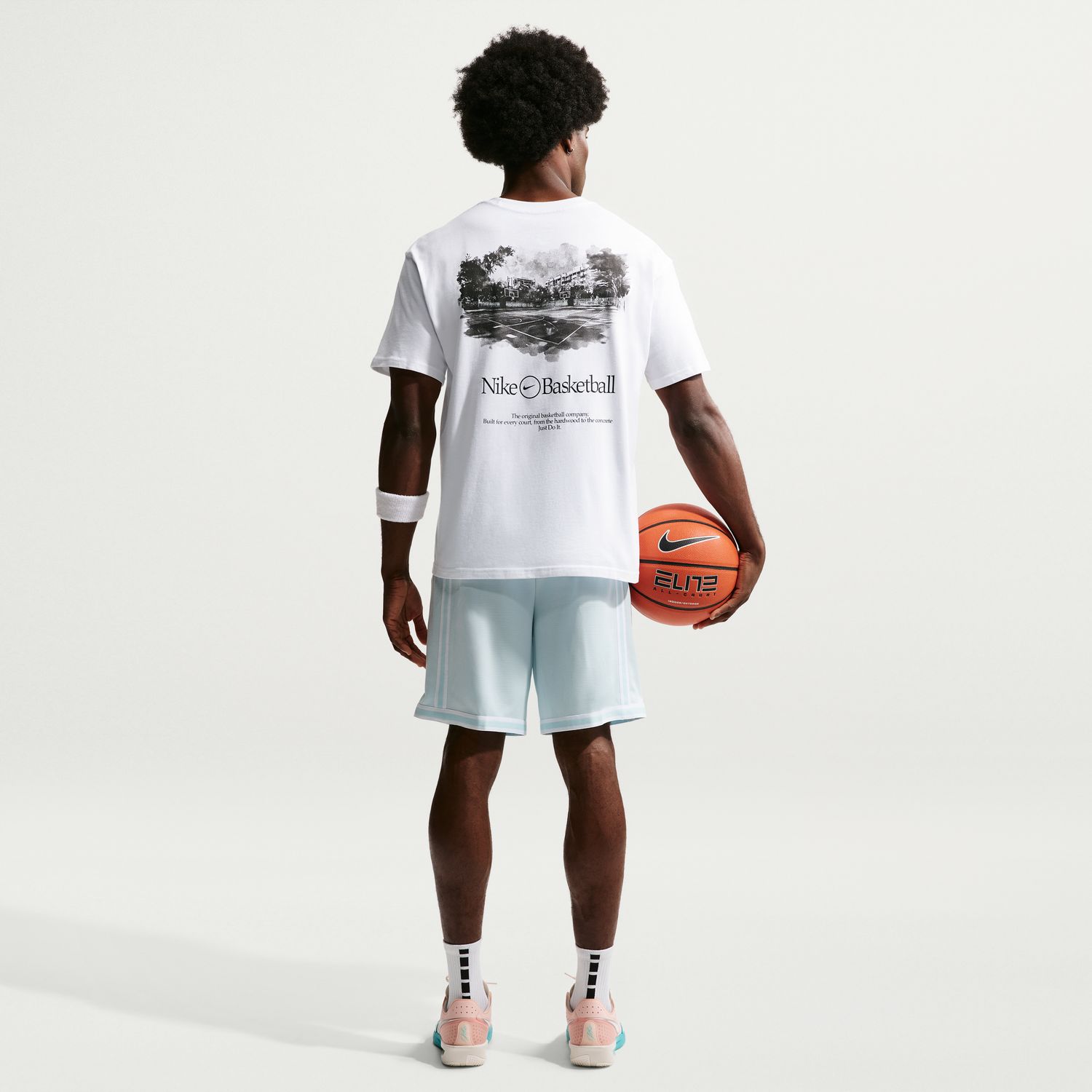 T-shirt de Homem M90 OC Loose Branco-5