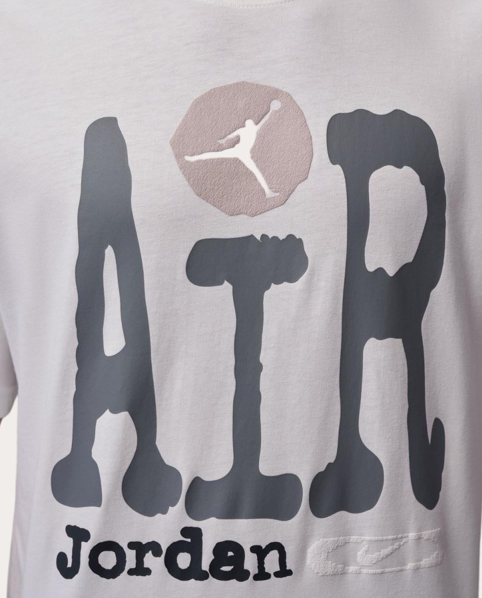 T-shirt de Homem Air Jordan Branco-5