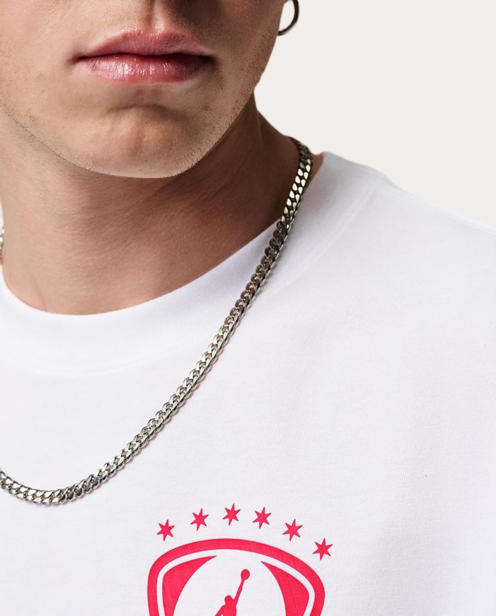 T-shirt de Homem Brooklyn Branco-4