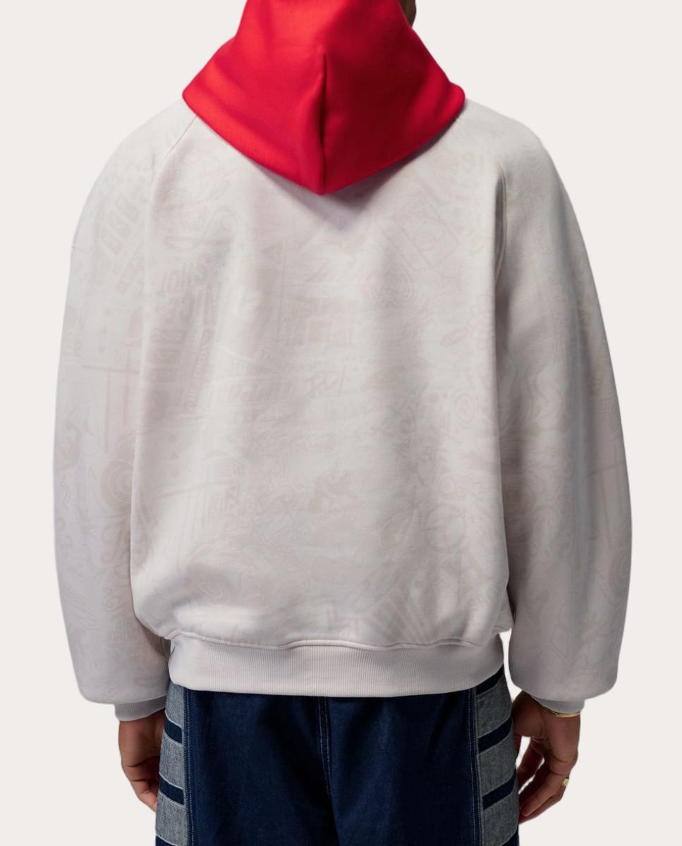 Sweatshirt de Homem Brooklyn Vermelho-2