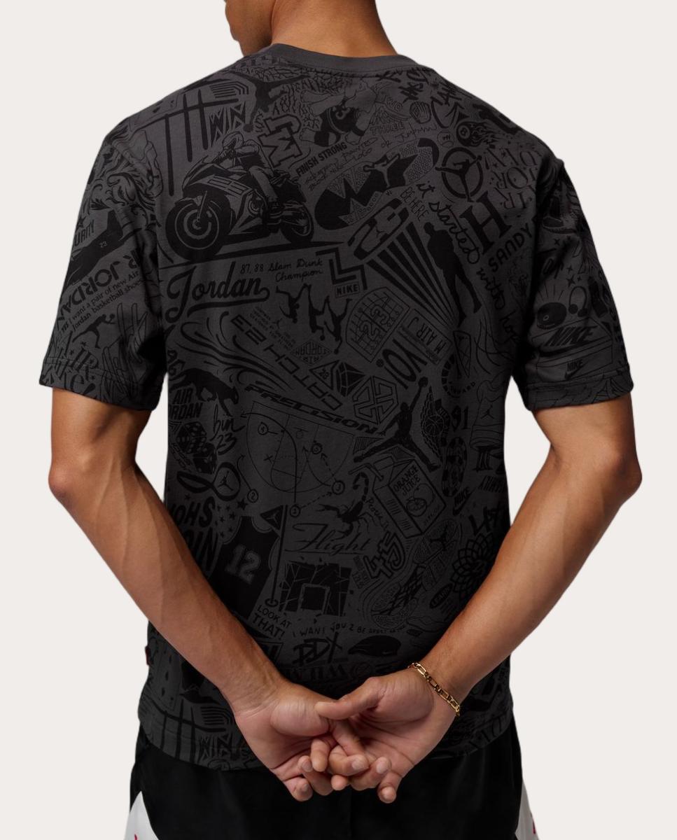 Camiseta de hombre Brooklyn Jordan - Negro Negro-2