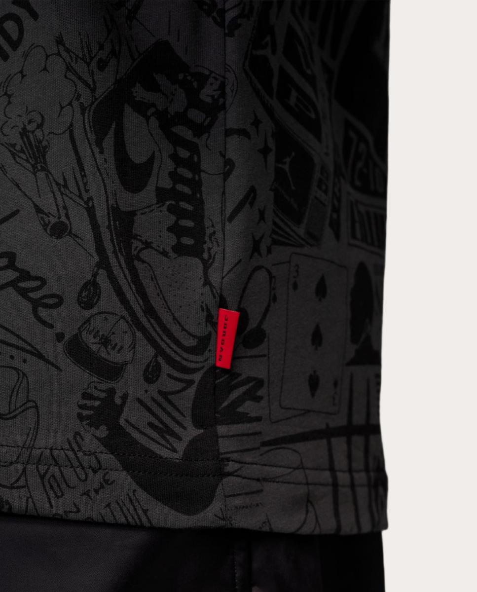 Camiseta de hombre Brooklyn Jordan - Negro Negro-3