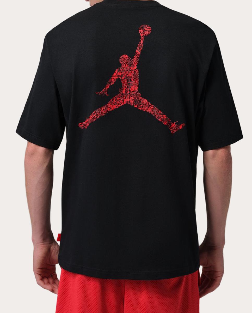 T-shirt de Homem Brooklyn Preto-2