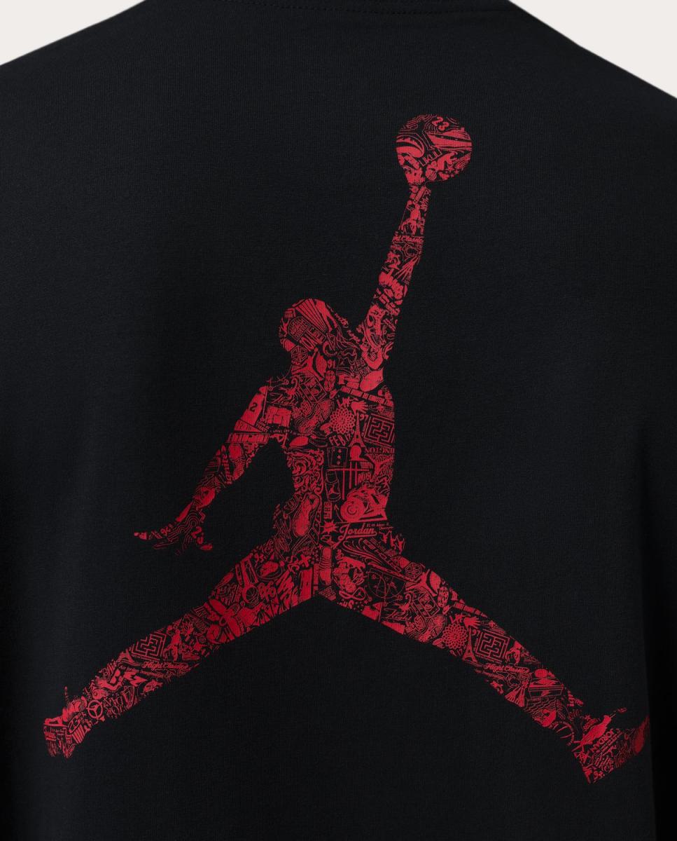 T-shirt de Homem Brooklyn Preto-5