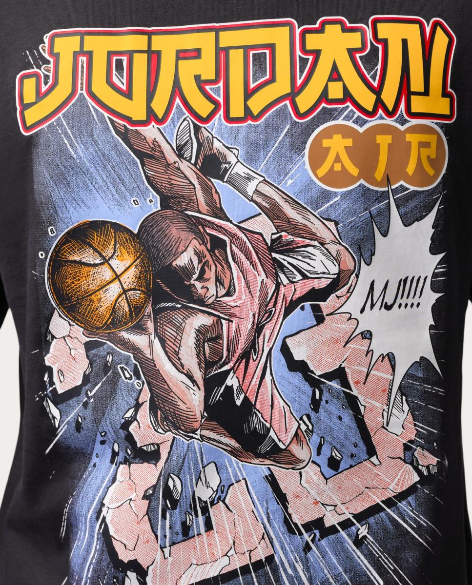 T-shirt de Homem Brooklyn Preto-3