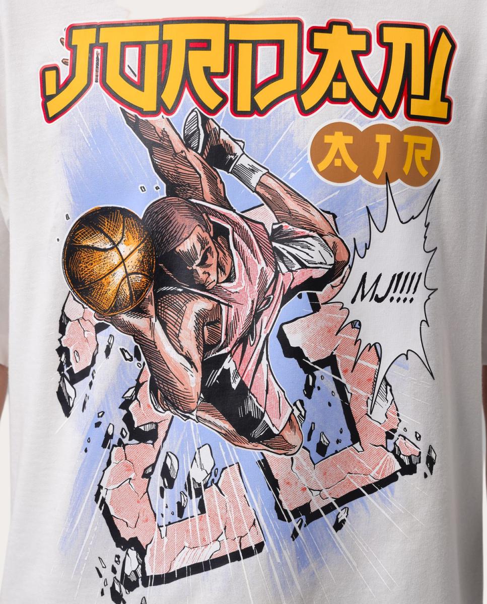 T-shirt de Homem Brooklyn Branco-3