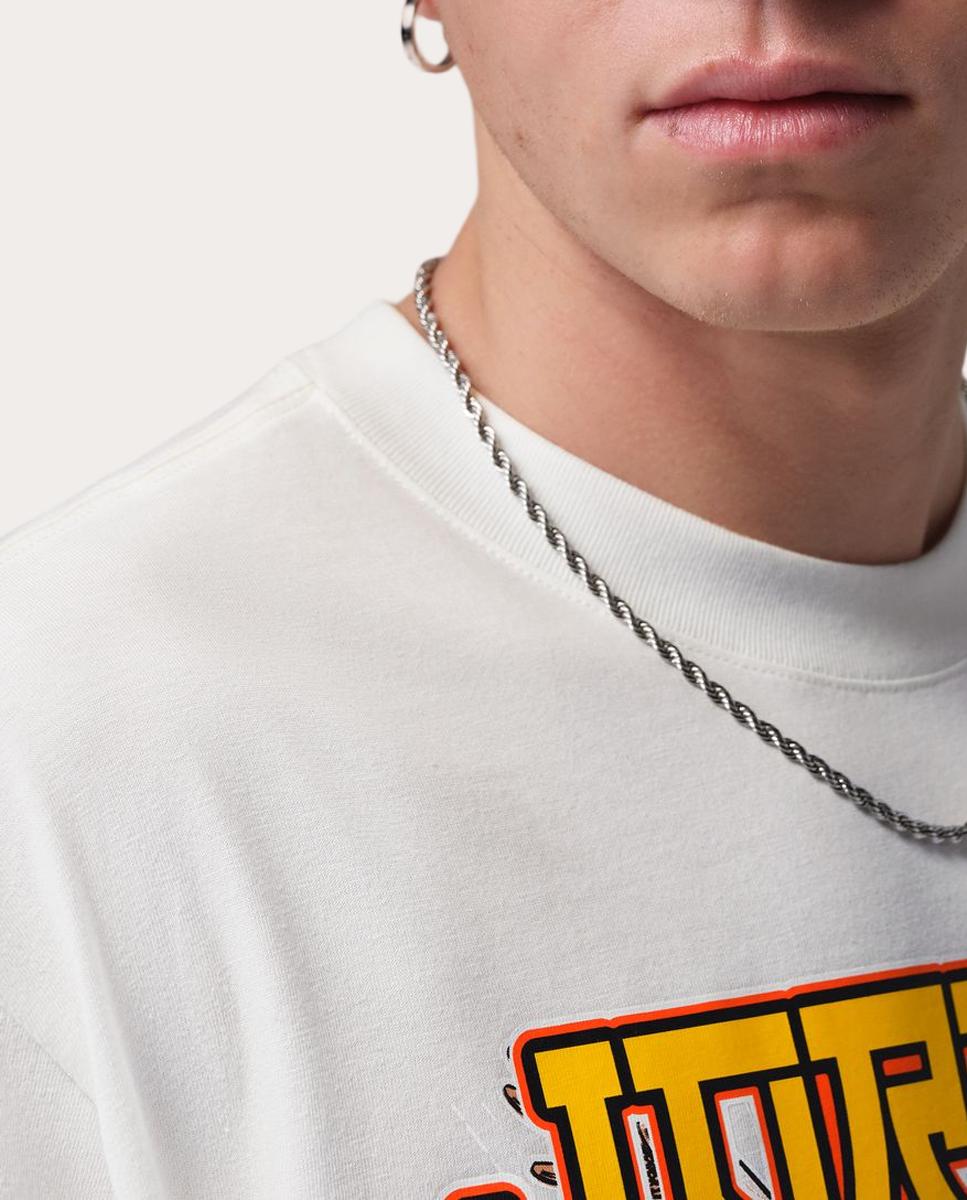 T-shirt de Homem Brooklyn Branco-4