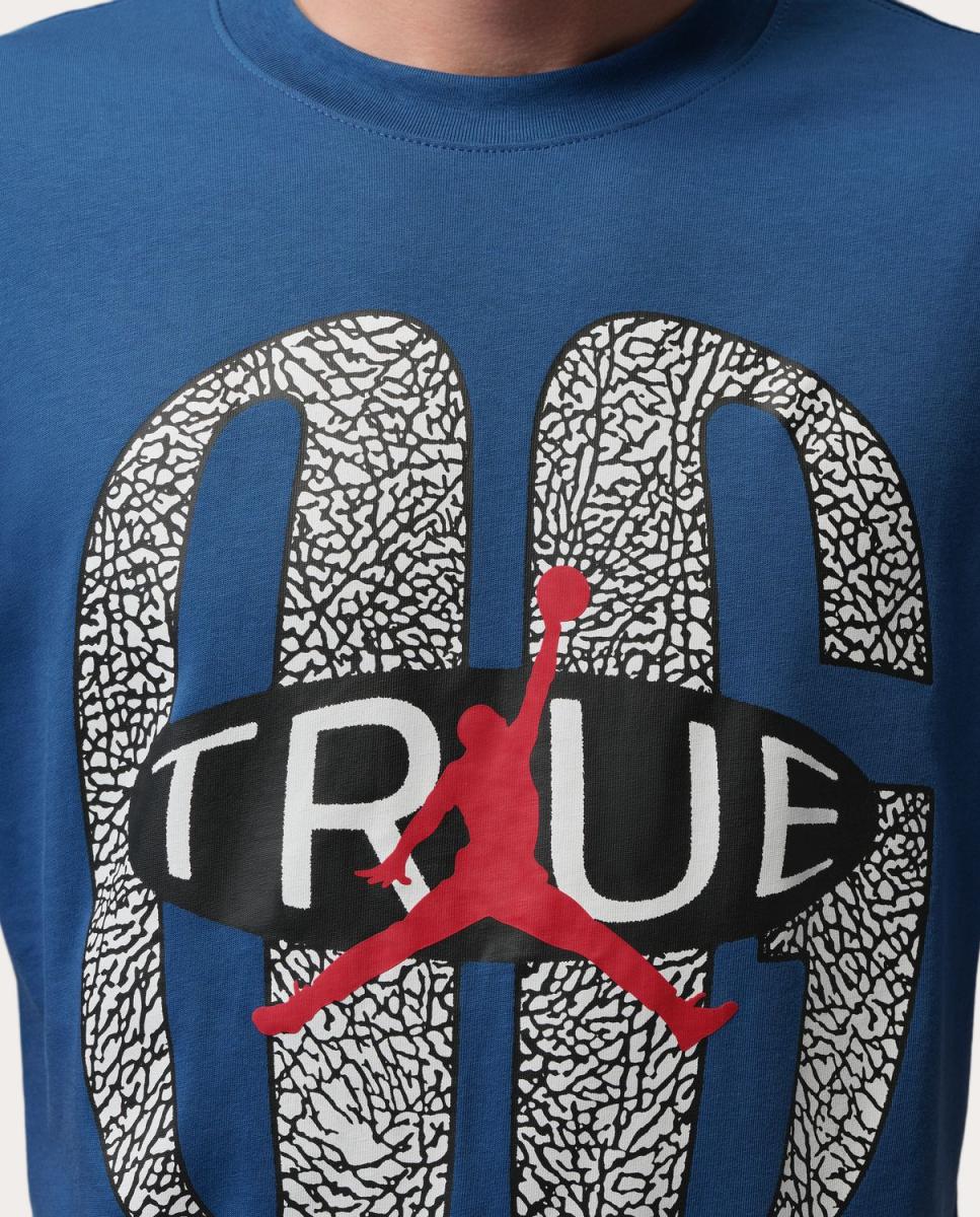 T-shirt de Homem Brooklyn Azul-4