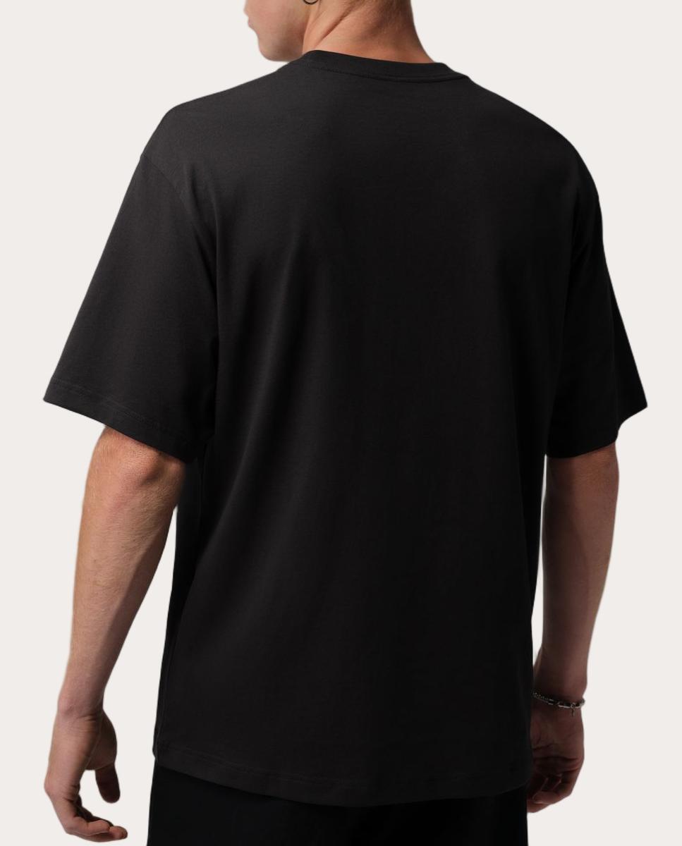 T-shirt de Homem Sneaker Preto-2